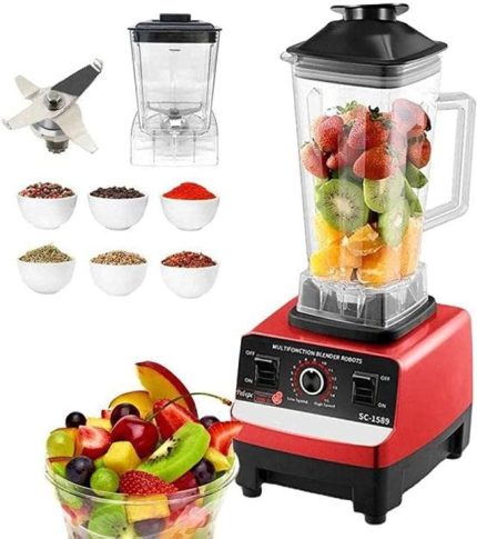 Turk – 3 in 1 Power Blender Juicer, 5000W, Model: TP-786