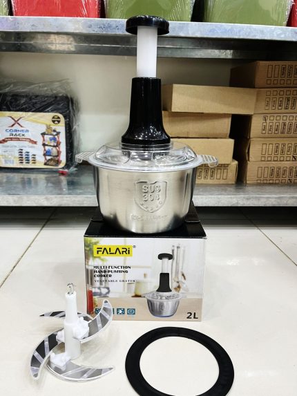 Farari - Multi-Function Hand-Pushing Cooker/Vegetable Grater, 2L