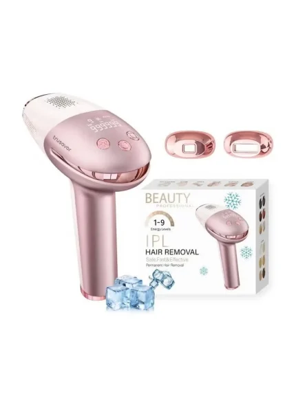 IPL hair removal machine with 9 energy levels