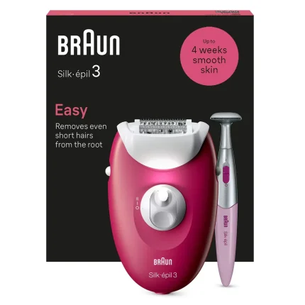 Braun Silk-épil 3 Epilator with precision trimmer