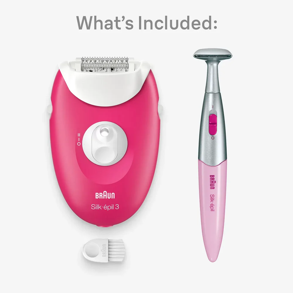978 Braun epilator for long-lasting smooth skin
