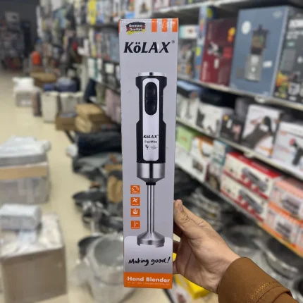 KoLAX Hand Blender 78503 stainless steel electric hand blender for smoothies, soups, and sauces
