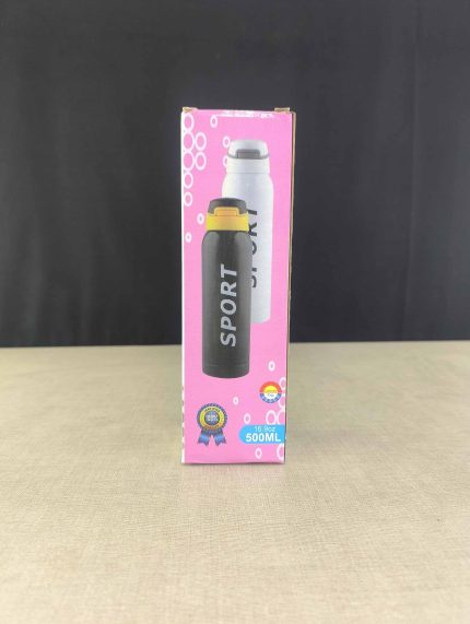 Sport 500ml Water Bottle with Flip Lid