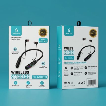 CEL-0100 Bluetooth neckband earphones