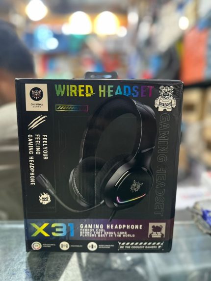 ONIKUMA X31 RGB Wired Gaming Headset