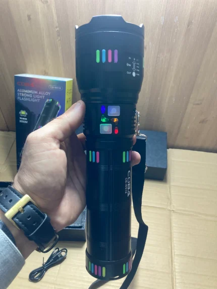 COBA CB-W518 3KM range LED flashlight